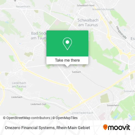 Карта Onezero Financial Systems