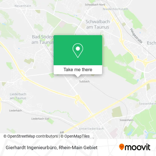 Карта Gierhardt Ingenieurbüro