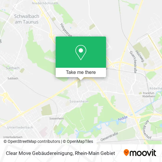 Карта Clear Move Gebäudereinigung