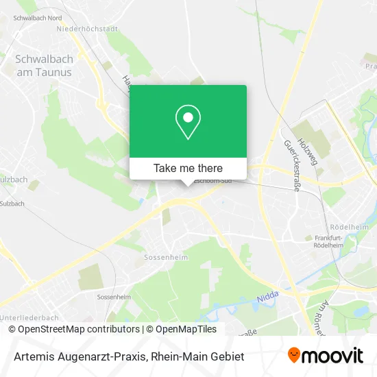 Карта Artemis Augenarzt-Praxis