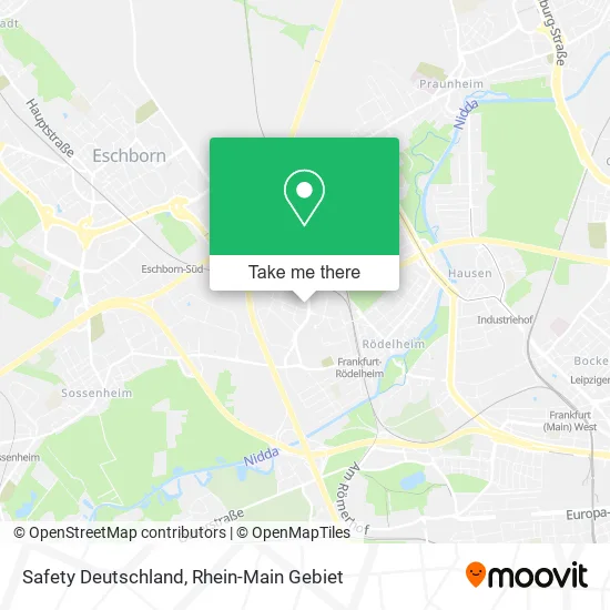 Карта Safety Deutschland