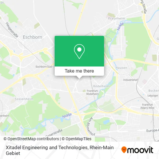 Карта Xitadel Engineering and Technologies