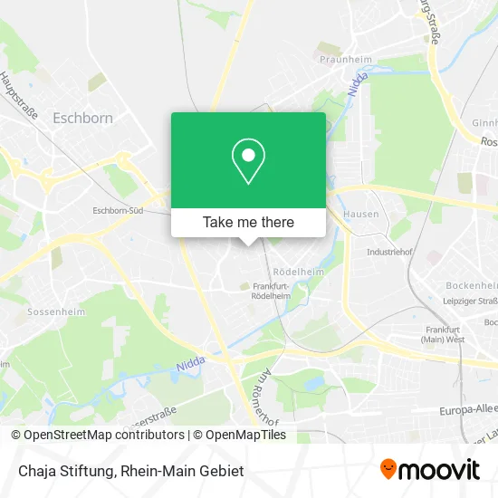 Карта Chaja Stiftung