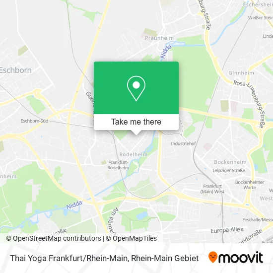 Карта Thai Yoga Frankfurt/Rhein-Main