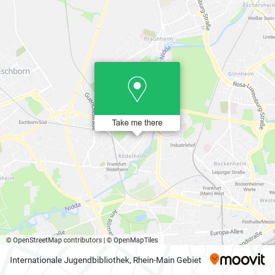 Internationale Jugendbibliothek map