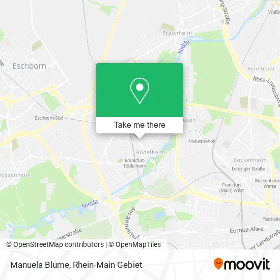 Карта Manuela Blume