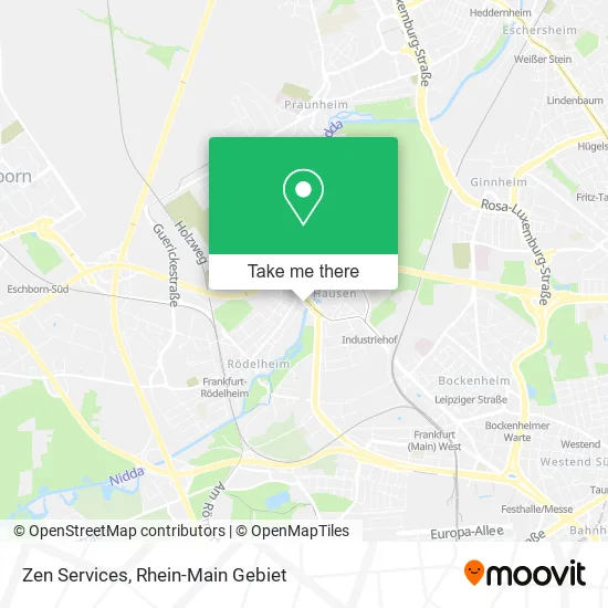 Карта Zen Services