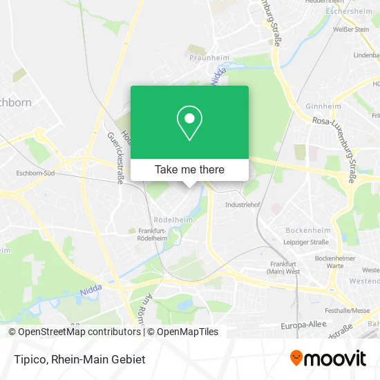 Карта Tipico