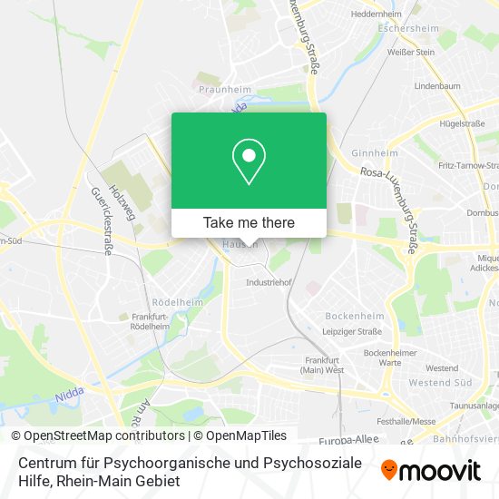 Centrum für Psychoorganische und Psychosoziale Hilfe map
