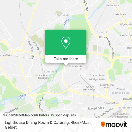 Карта Lighthouse Dining Room & Catering