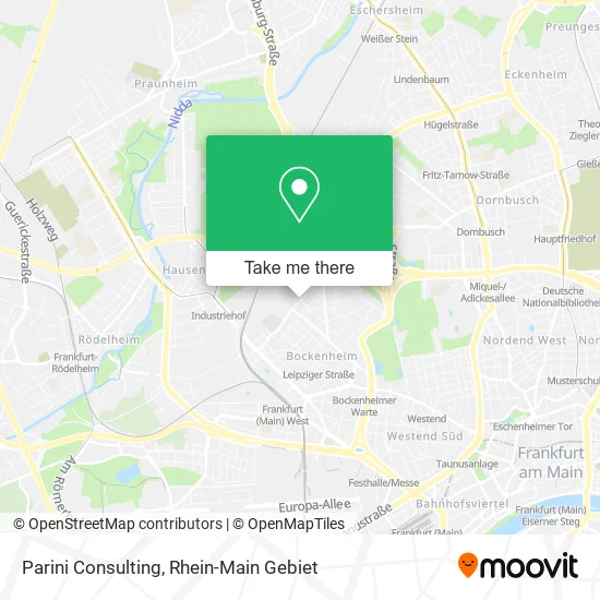 Карта Parini Consulting