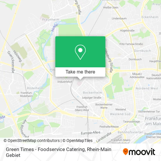 Карта Green Times - Foodservice Catering