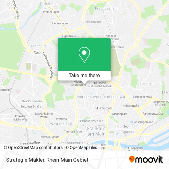 Карта Strategie Makler