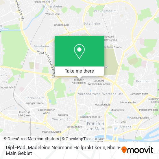 Dipl.-Päd. Madeleine Neumann Heilpraktikerin map