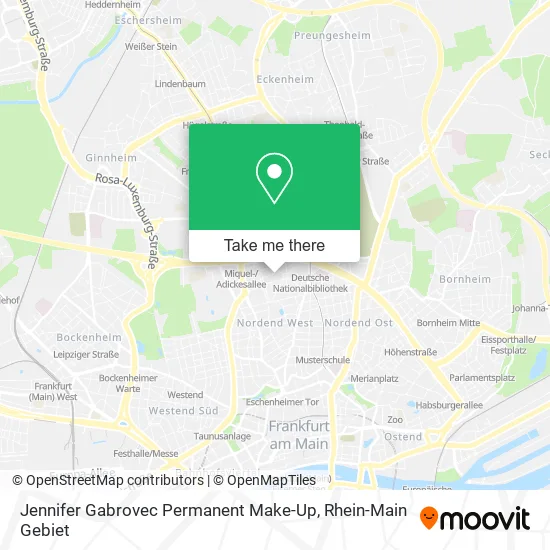 Карта Jennifer Gabrovec Permanent Make-Up