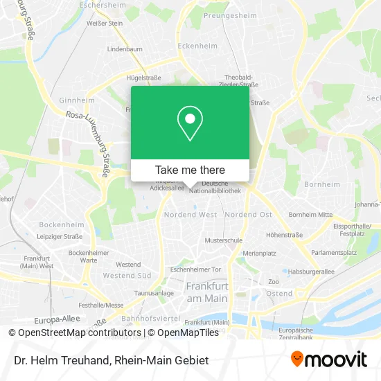 Карта Dr. Helm Treuhand