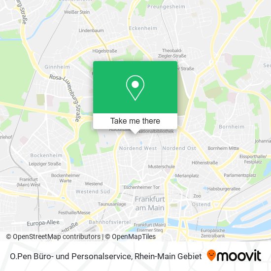 O.Pen Büro- und Personalservice map
