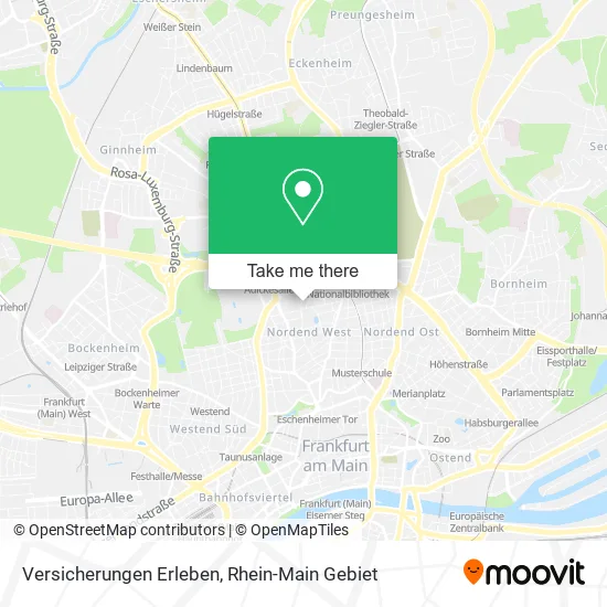 Карта Versicherungen Erleben