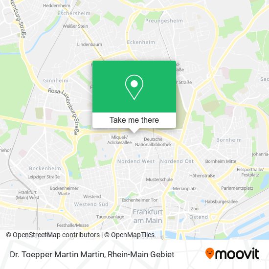 Dr. Toepper Martin Martin map