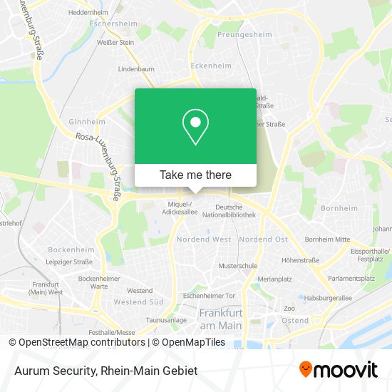 Aurum Security map