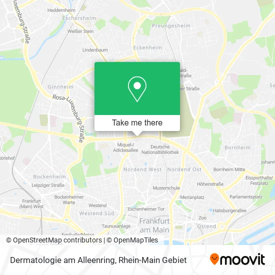 Карта Dermatologie am Alleenring
