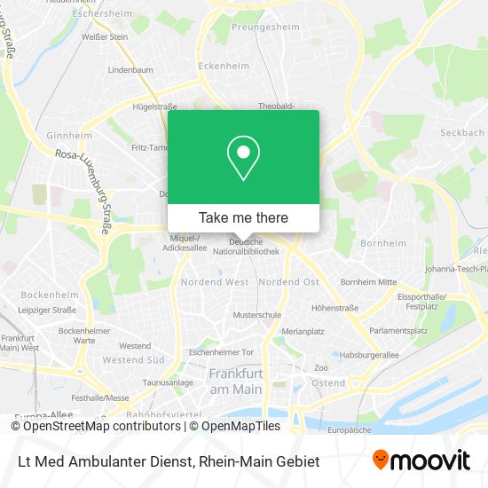 Lt Med Ambulanter Dienst map