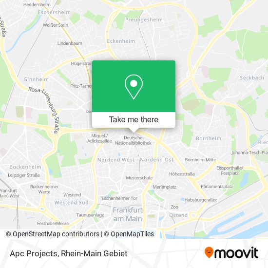 Apc Projects map