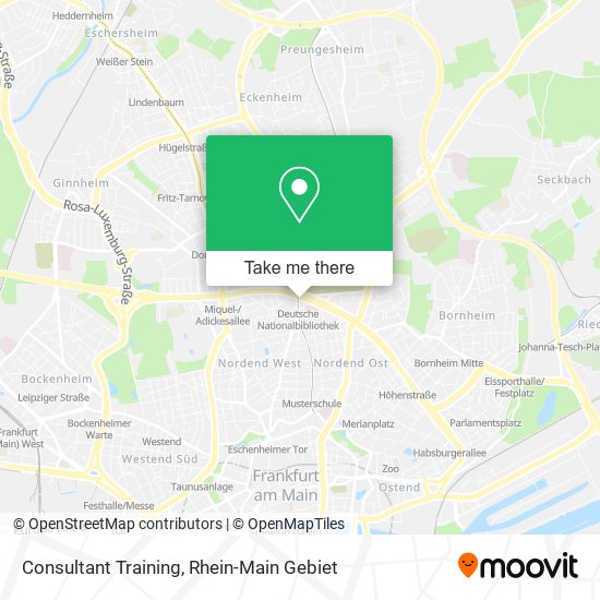 Карта Consultant Training