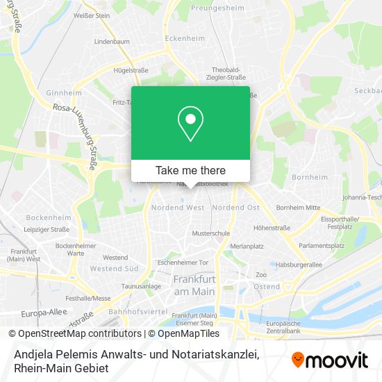 Andjela Pelemis Anwalts- und Notariatskanzlei map