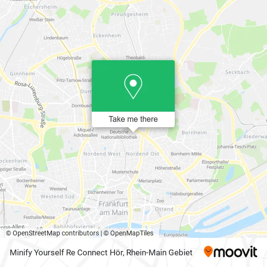 Карта Minify Yourself Re Connect Hör