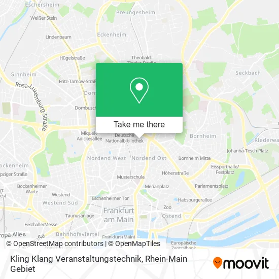 Карта Kling Klang Veranstaltungstechnik
