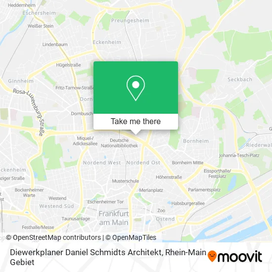 Карта Diewerkplaner Daniel Schmidts Architekt