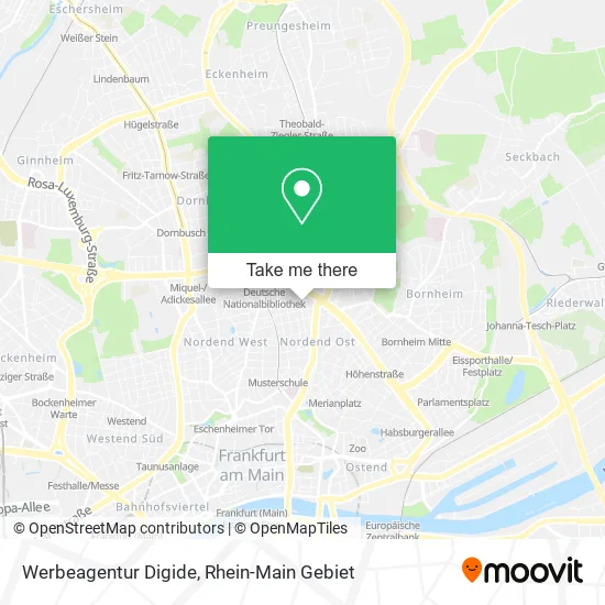 Карта Werbeagentur Digide