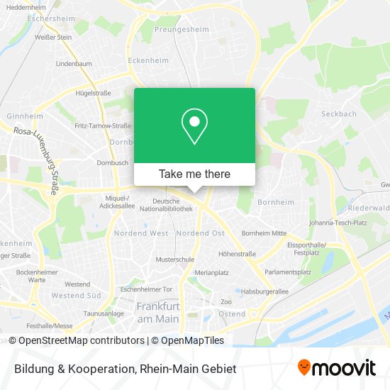 Карта Bildung & Kooperation