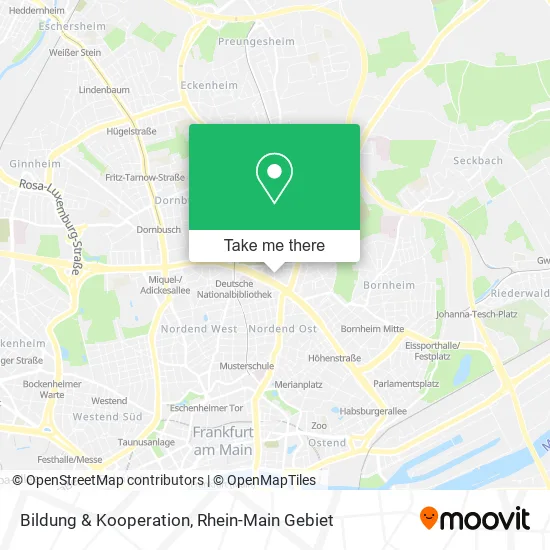 Bildung & Kooperation map