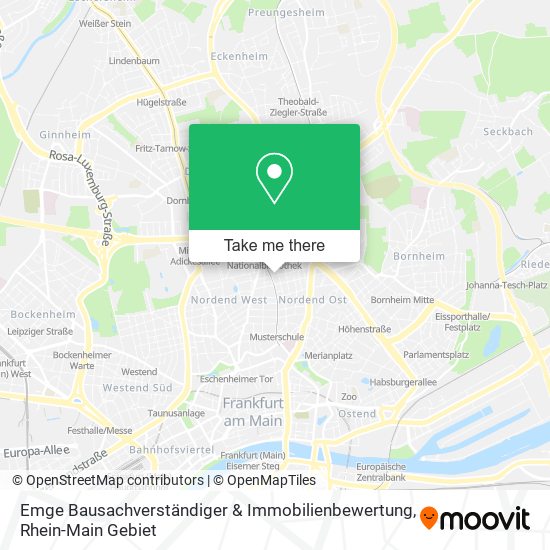 Emge Bausachverständiger & Immobilienbewertung map