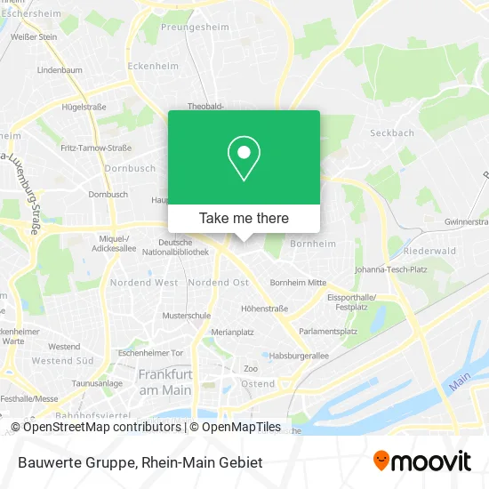Карта Bauwerte Gruppe