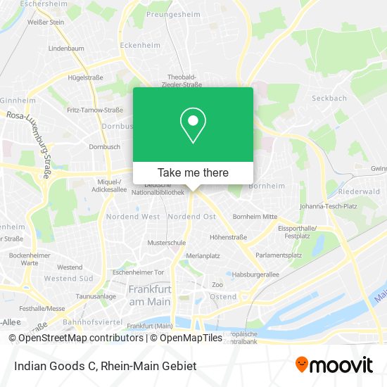 Карта Indian Goods C