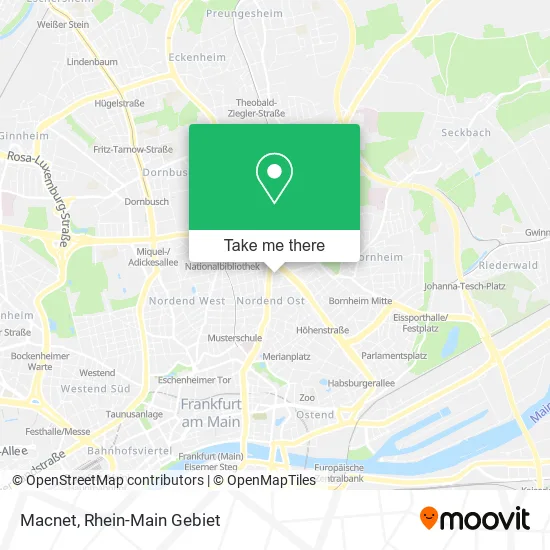 Карта Macnet