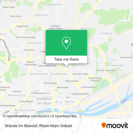 Карта Wände im Wandel