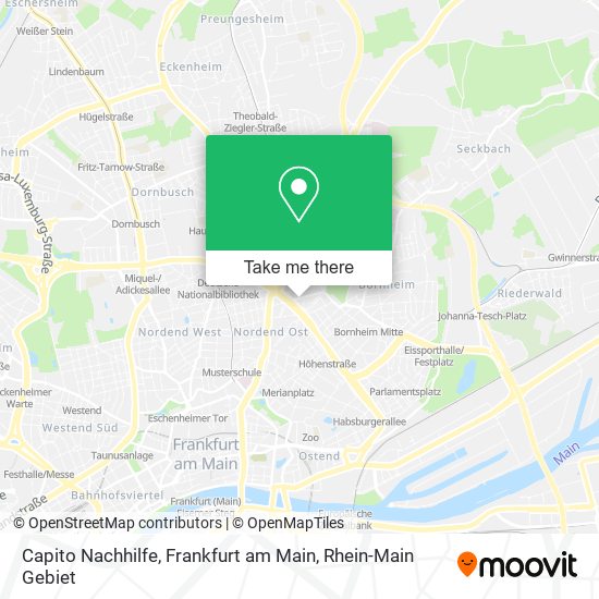 Capito Nachhilfe, Frankfurt am Main map