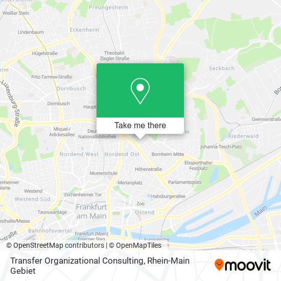 Карта Transfer Organizational Consulting