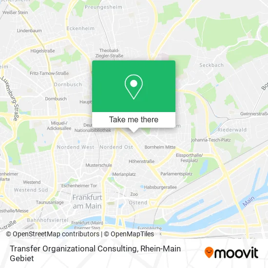 Карта Transfer Organizational Consulting