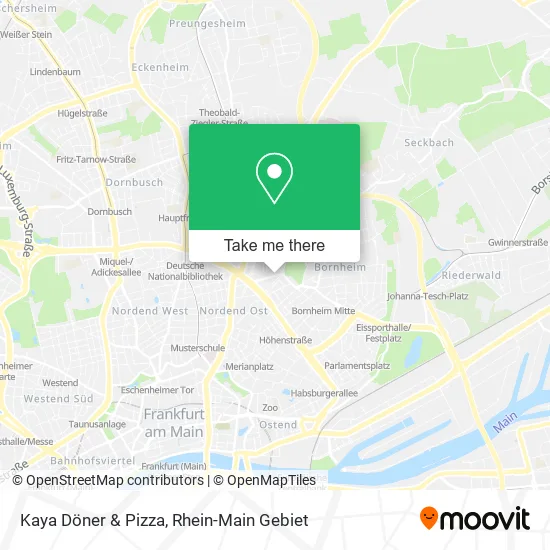 Карта Kaya Döner & Pizza