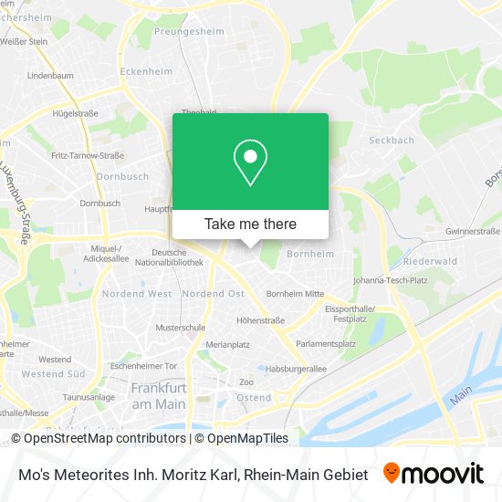 Mo's Meteorites Inh. Moritz Karl map