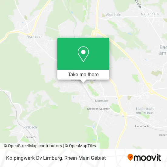 Карта Kolpingwerk Dv Limburg