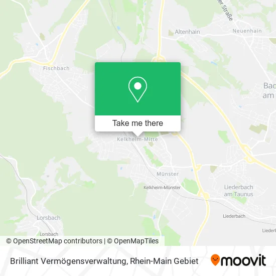 Карта Brilliant Vermögensverwaltung