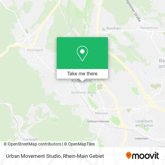 Карта Urban Movement Studio