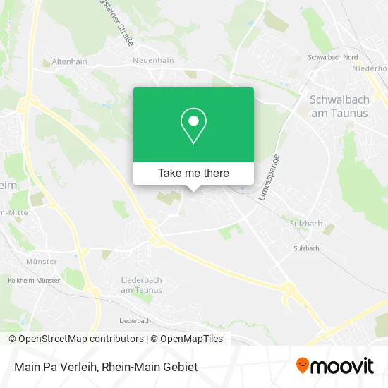 Карта Main Pa Verleih