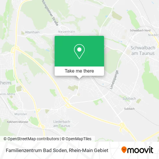 Карта Familienzentrum Bad Soden